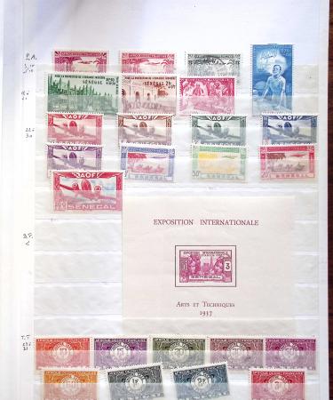 1900-50, Collection de neufs et d'oblitérés en cinq