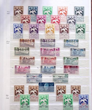 1900-50, Collection de neufs et d'oblitérés en cinq