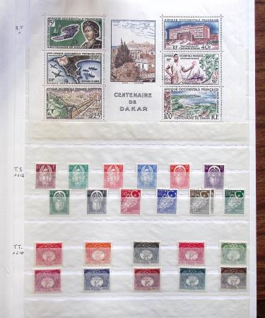 1900-50, Collection de neufs et d'oblitérés en cinq