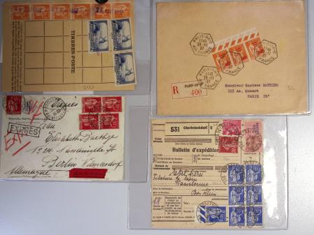Ensemble de 360 lettres sélectionnées AFF type Pai