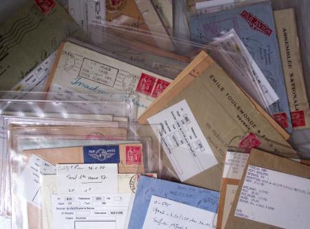 Ensemble de 360 lettres sélectionnées AFF type Pai