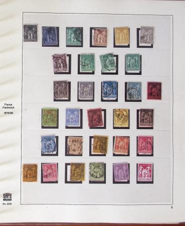 1849-1930, Collection avancée de France en 4 albums