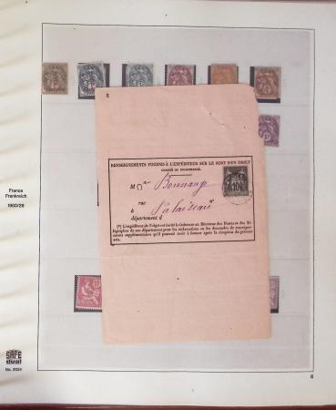 1849-1930, Collection avancée de France en 4 albums