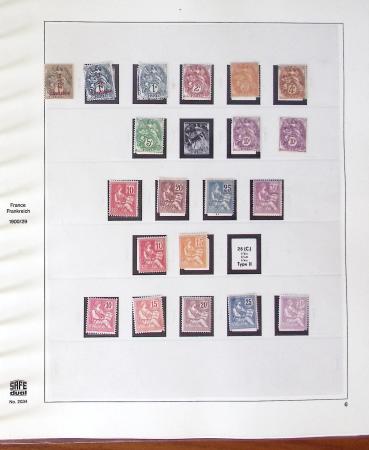 1849-1930, Collection avancée de France en 4 albums