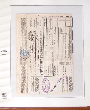 1849-1930, Collection avancée de France en 4 albums