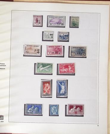 1849-1930, Collection avancée de France en 4 albums
