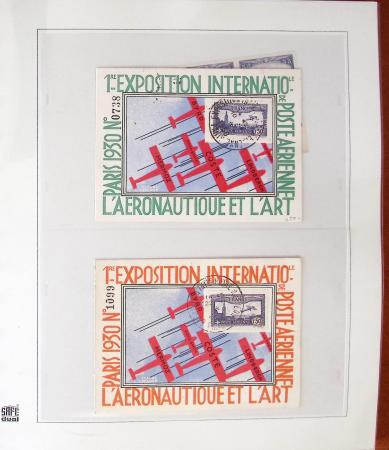 1849-1930, Collection avancée de France en 4 albums