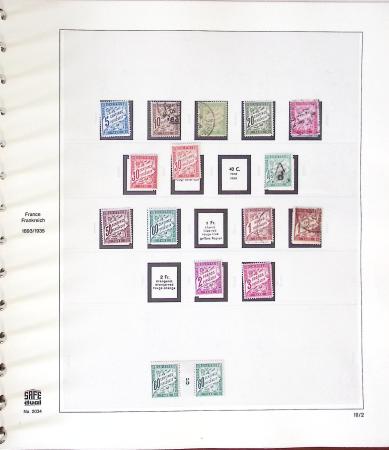 1849-1930, Collection avancée de France en 4 albums