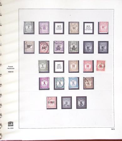 1849-1930, Collection avancée de France en 4 albums