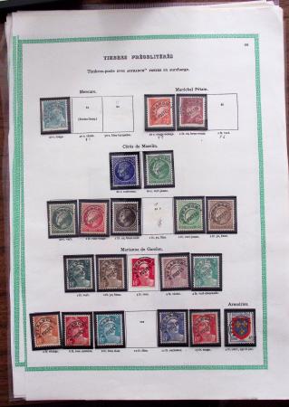 1880-1950, Lot très varié comprenant notamment entiers