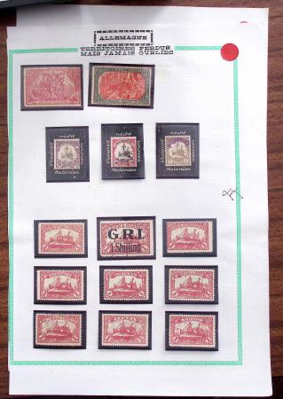 1880-1950, Lot très varié comprenant notamment entiers