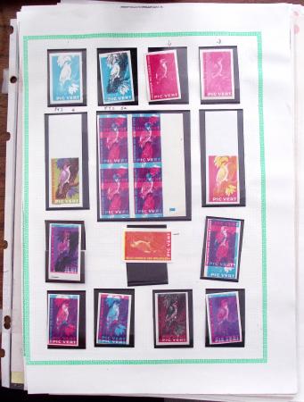 1924-80 VIGNETTES EXPERIMENTALES pour la France et