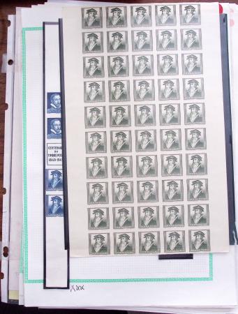 1924-80 VIGNETTES EXPERIMENTALES pour la France et