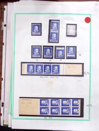 1924-80 VIGNETTES EXPERIMENTALES pour la France et