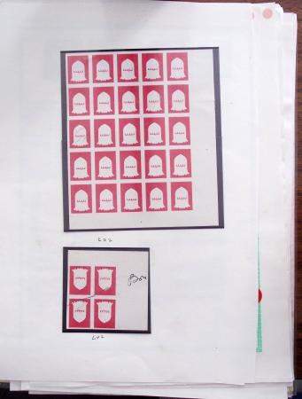1924-80 VIGNETTES EXPERIMENTALES pour la France et