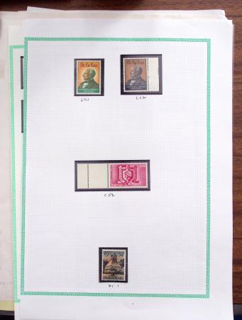 1924-80 VIGNETTES EXPERIMENTALES pour la France et