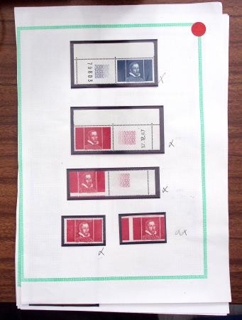 1924-80 VIGNETTES EXPERIMENTALES pour la France et