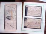 1911-60 Collection de timbres des cours d'instruction,