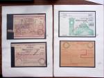 1911-60 Collection de timbres des cours d'instruction,