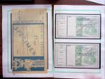 1911-60 Collection de timbres des cours d'instruction,