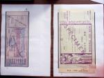 1911-60 Collection de timbres des cours d'instruction,