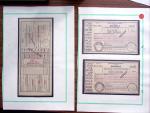1911-60 Collection de timbres des cours d'instruction,