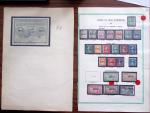 1911-60 Collection de timbres des cours d'instruction,