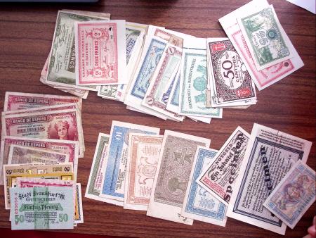 1914-50 Lot of banknotes from a range of countries,
