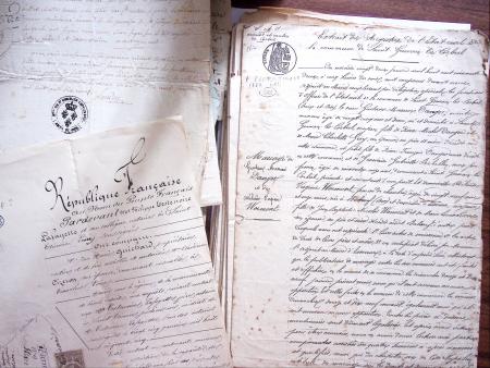 1600-1950 Lot mixte avec ensemble de vignettes plus