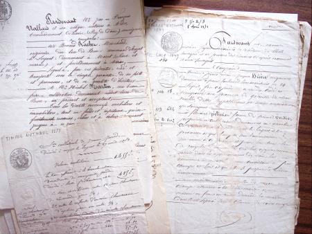 1600-1950 Lot mixte avec ensemble de vignettes plus