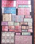 1600-1950 Lot mixte avec ensemble de vignettes plus