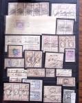 1600-1950 Lot mixte avec ensemble de vignettes plus