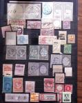 1600-1950 Lot mixte avec ensemble de vignettes plus