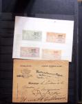 1600-1950 Lot mixte avec ensemble de vignettes plus