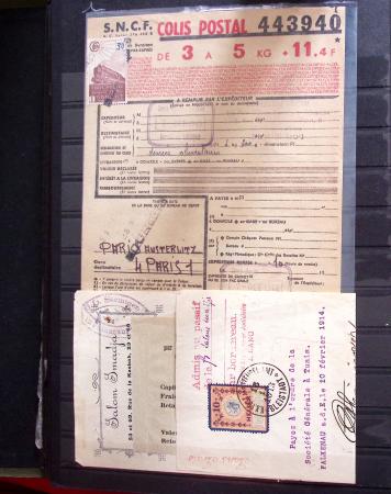 1600-1950 Lot mixte avec ensemble de vignettes plus