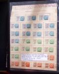 1600-1950 Lot mixte avec ensemble de vignettes plus