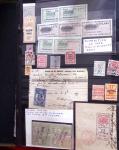 1600-1950 Lot mixte avec ensemble de vignettes plus