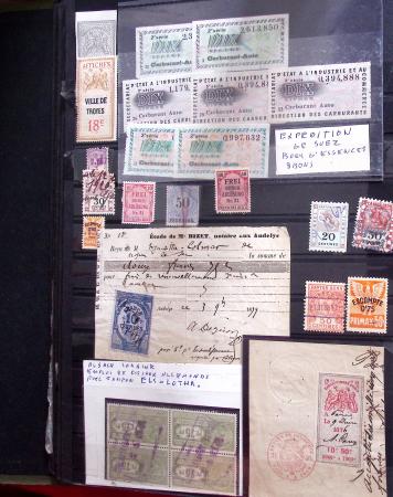 1600-1950 Lot mixte avec ensemble de vignettes plus