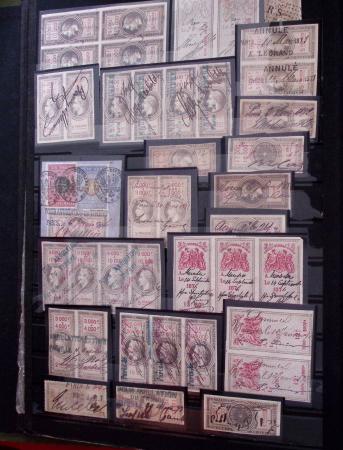 1600-1950 Lot mixte avec ensemble de vignettes plus