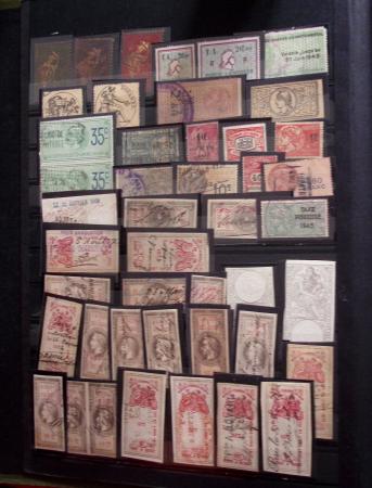 1600-1950 Lot mixte avec ensemble de vignettes plus