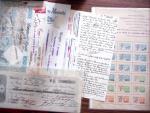 1600-1950 Lot mixte avec ensemble de vignettes plus