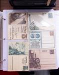 1933-45, Lot of many picture postcards and postal stationery