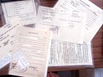 1914-75 Ensemble intéressant de lettres et documents