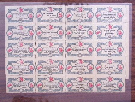 1914-75 Ensemble intéressant de lettres et documents