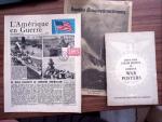 1914-75 Ensemble intéressant de lettres et documents