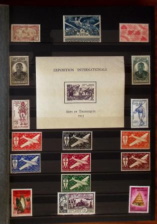 1920-2007 Collection de France et colonies avec les
