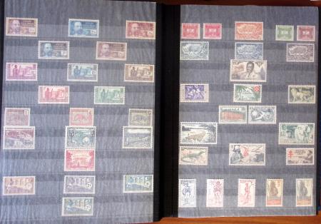 1920-2007 Collection de France et colonies avec les