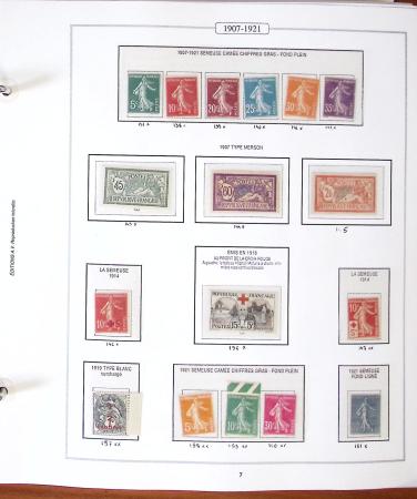 1900-77 Collection de France principalement neuve en
