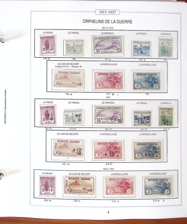 1900-77 Collection de France principalement neuve en