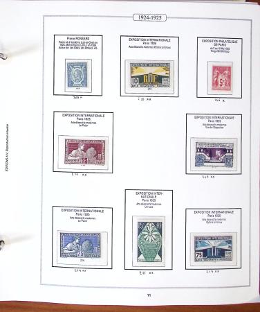 1900-77 Collection de France principalement neuve en